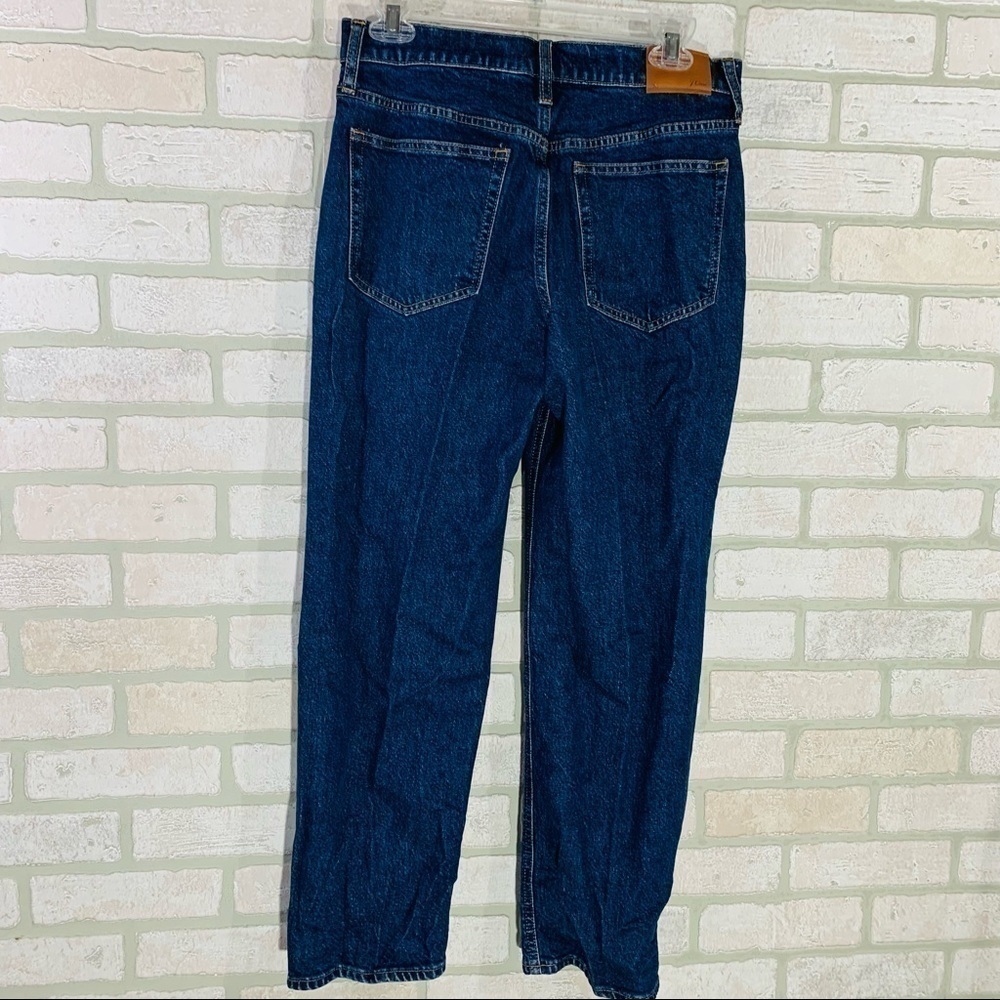 J. Crew NWT High Rise 90’s Classic Straight Leg Jeans Copper Square Wash… - Picture 8 of 12